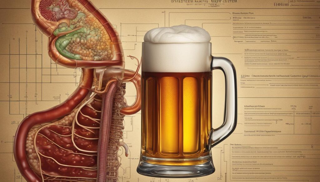 beer and gastric health
